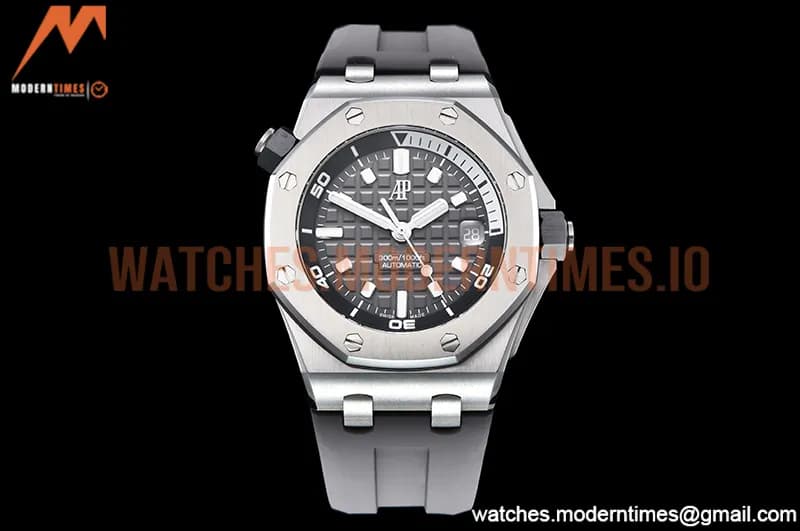 Audemars Piguet - Royal Oak Offshore Diver 15720 SS/RU Grey ZF A4308