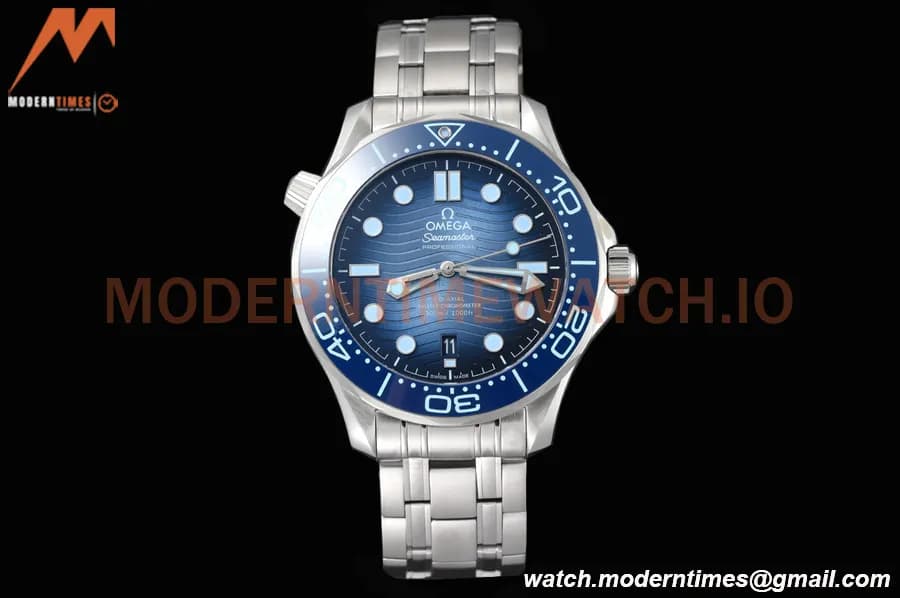 Omega - Seamaster Diver 300m 42mm SS/SS Gradient Blue VSF A8800