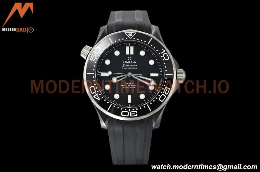 Omega - Seamaster Diver 300m 43.5mm SS/RU Blk/Cer Black VSF A8806