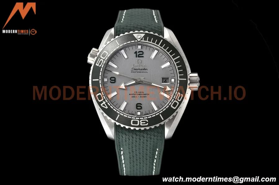 Omega - Seamaster Planet Ocean 600m 43.5mm SS/RU Grn/Cer Silver VSF A8900