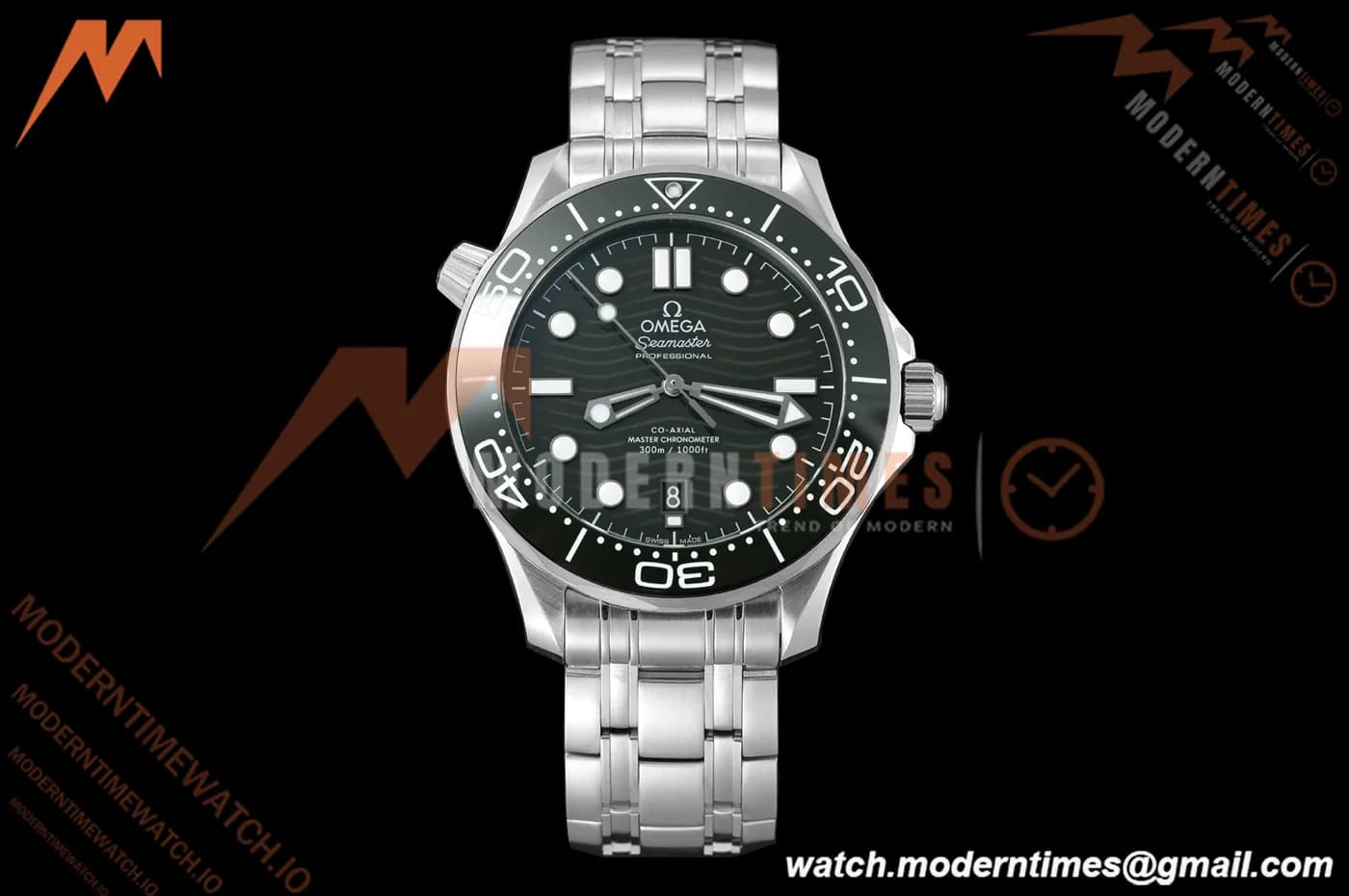 Omega - Seamaster Diver 300m 42mm Ceramic SS/SS Green Dial VSF VS8800