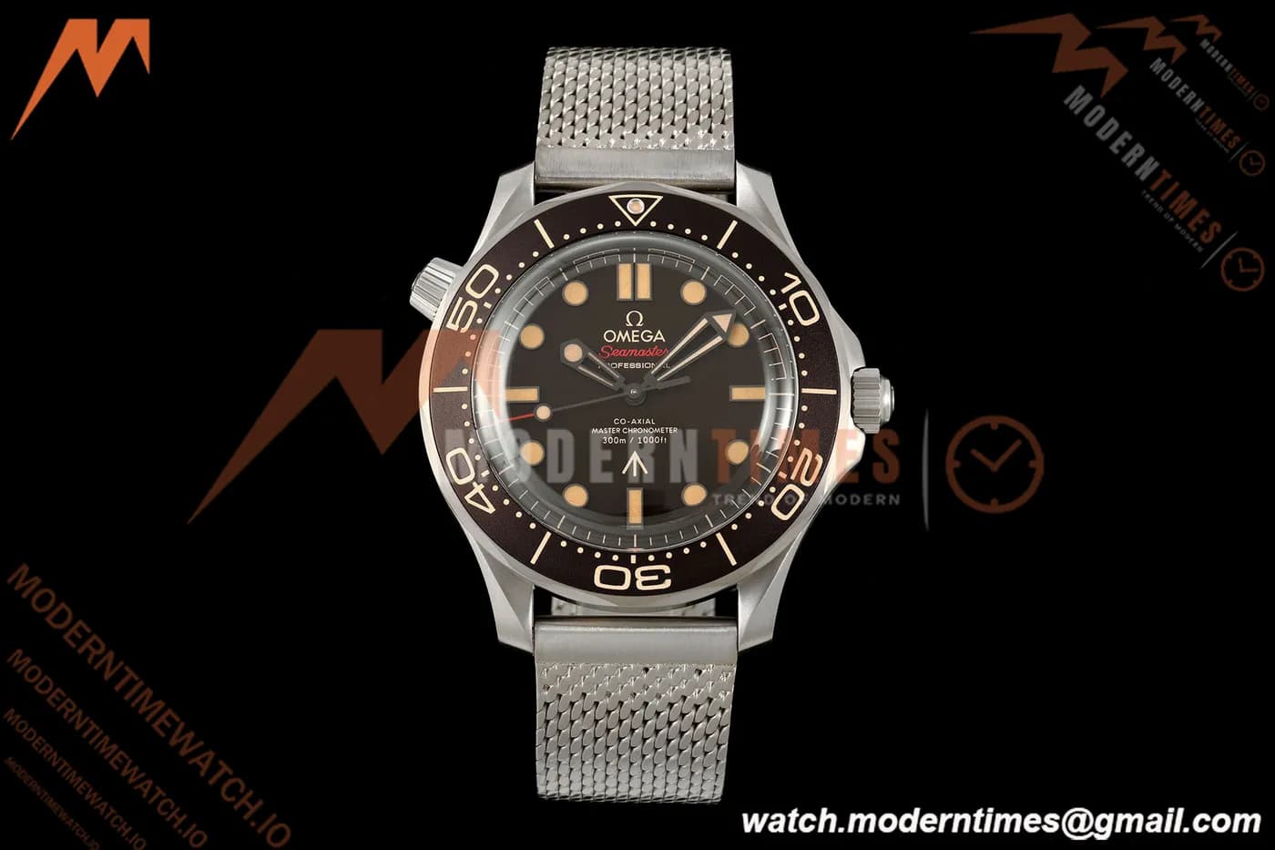 Omega - Seamaster 300M 42mm James Bond 007 No Time To Die TI/TI ORF OR8806