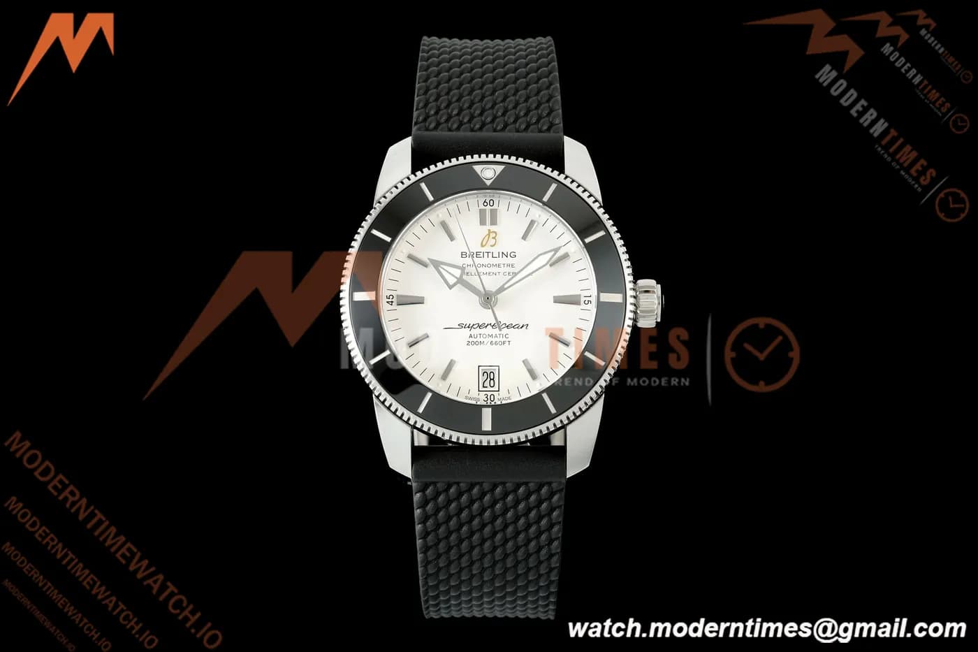 Breitling - Superocean Heritage B20 Automatic 42mm SS/RU White BLF A2824
