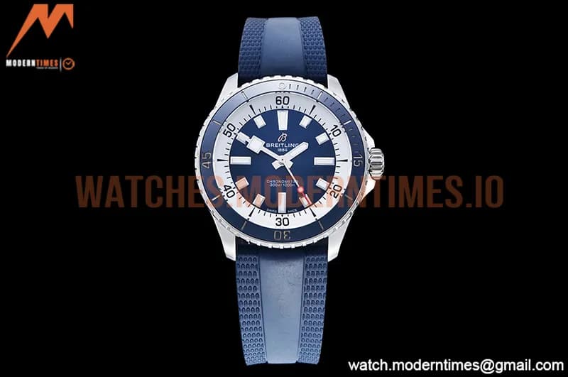 Breitling - Superocean 42mm Blue SS/RU Blue BLS Asia 2824