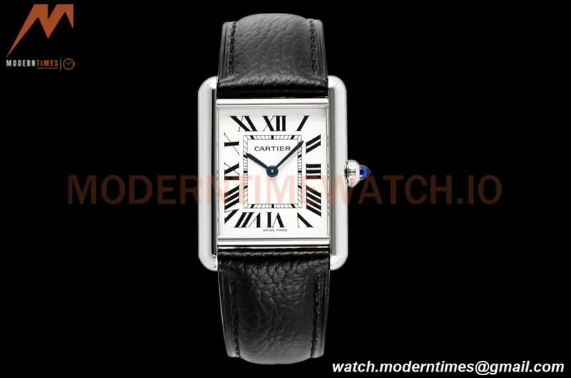 Cartier - Cartier Tank Must Cartier Medium SS/LE White AF Swiss Qtz