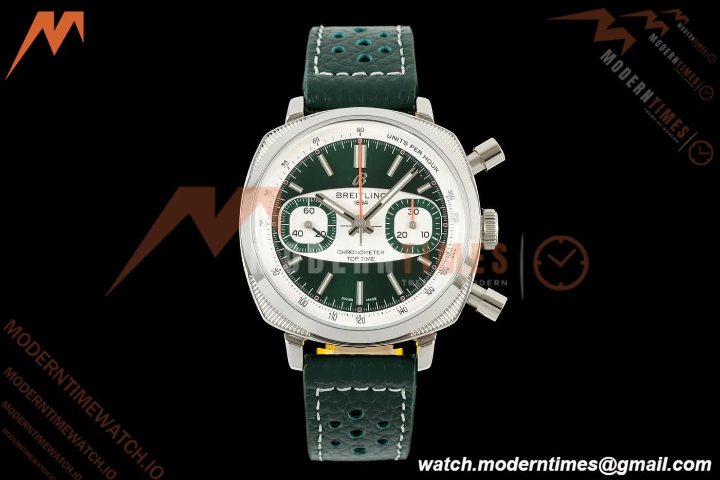 Breitling - Top Time B01 Racing Chronograph 38mm SS/LE Green Dial 2F A7750
