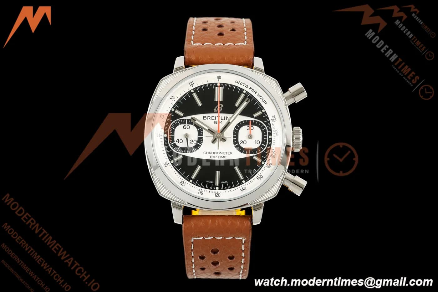 Breitling - Top Time B01 Racing Chronograph 38mm SS/LE Black Dial 2F A7750
