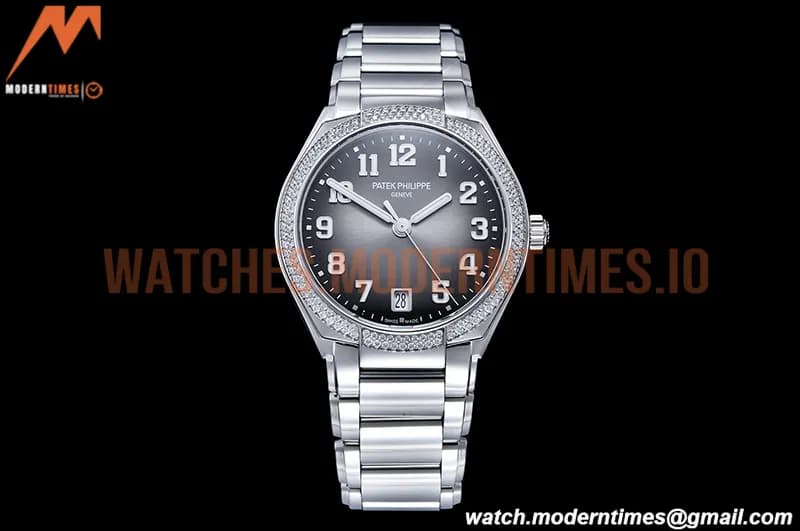 Patek Philippe - Twenty-4 Ladies Dia SS/SS Grey/Num PPF A324