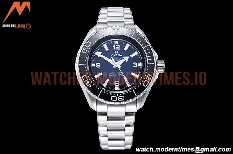 Omega - Planet Ocean 6000M 45.5mm Ultra Deep Blk SS/SS G-B TF A2824