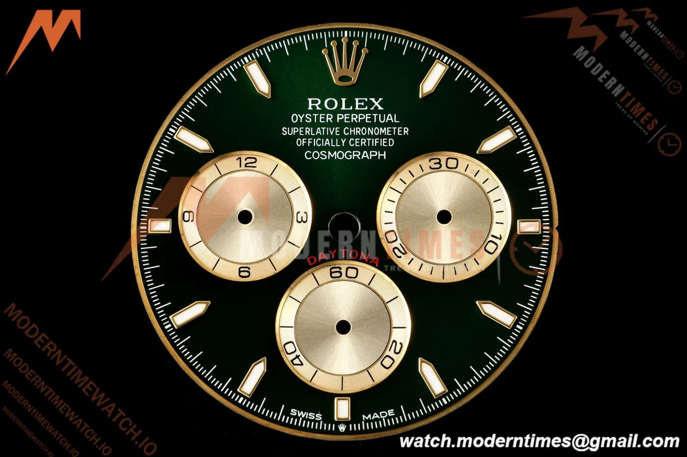 Rolex Daytona 126508 Green/Gold Dial By SWF