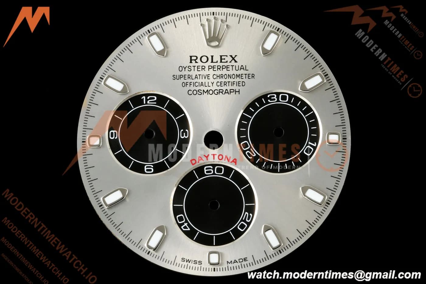 Rolex Daytona 116509/116519 Grey/Black Dial By SWF