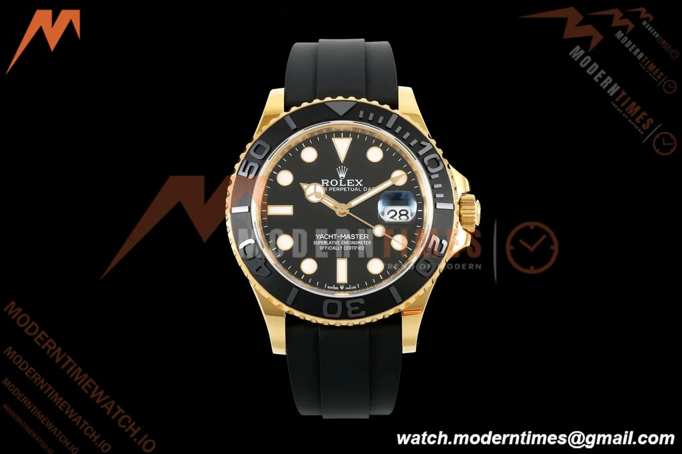 Rolex - YachtMaster 226658 42mm YG/RU Black Dial RSF A3235