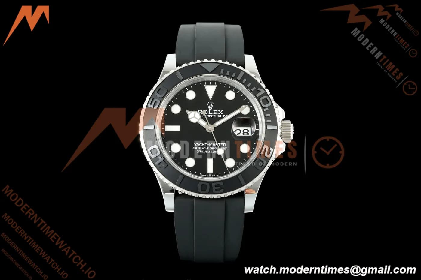 Rolex - YachtMaster 226659 Gain Weight 42mm SS/RU Black Dial QF SH3235
